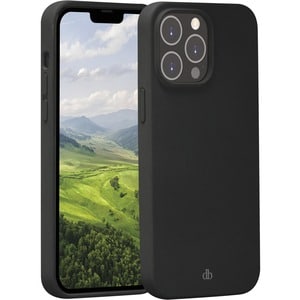 dbramante1928 ApS Greenland Case for Apple iPhone 14 Pro Smartphone - Night Black - Impact Resistant, Slip Resistant - Pla