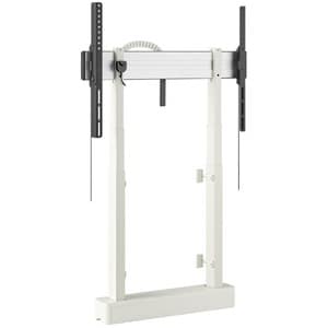 Vogel's RISE Floor/Wall Mount for Display, Flat Panel Display, Display Screen, Interactive Display, LCD Display - White - 