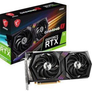 MSI NVIDIA GeForce RTX 3060 Ti Graphic Card - 8 GB GDDR6 - 7680 x 4320 - 1.77 GHz Boost Clock - 256 bit Bus Width - PCI Ex