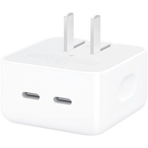 Apple 35 W AC适配器 - Space- 用于 iPhone, iPad, iPad mini, iPad Pro, iPad Air, MacBook, MacBook Air