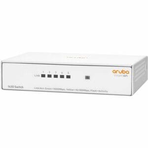 HPE Instant On 1430 5G Switch - 5 Ports - Gigabit Ethernet - 100Base-TX, 10/100/1000Base-T - 2 Layer Supported - Twisted P