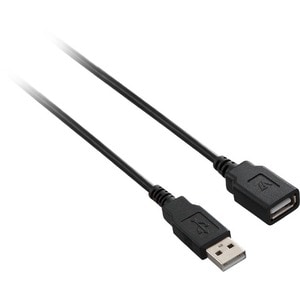 V7 V7E2USB2EXT-1.8M 1.83 m Cabo de transferência de dados - Cable for Computador, Dispositivo periférico, Câmera digital, 