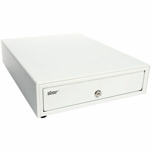 Star Micronics Max Series Cash Drawer - CAD 3 Bill - 5 Coin - USB - Printer Driven - Steel - White - 4.1" Height x 13" Wid