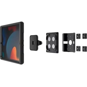 Compulocks Universal Tablet Magnetic Glass Mount Black - Comprising Compulocks' innovative adhesive Hive system and 100x10
