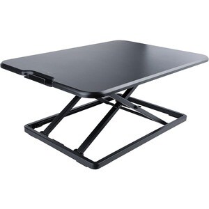 StarTech.com Standing Desk Converter for Laptop, Up to 8kg/17.6lb, Height Adjustable Laptop Riser, Table Top Sit Stand Des