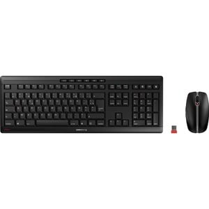 CHERRY STREAM DESKTOP Keyboard & Mouse - French - USB Type A Scissors Wireless RF 2.40 GHz Keyboard - Keyboard/Keypad Colo