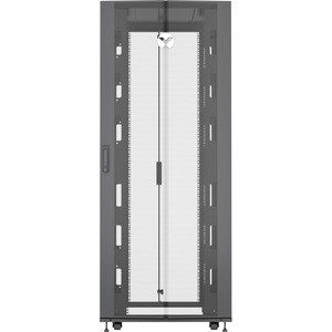 VERTIV VR 48U Gabinete de rack para Servidor, Interruptor LAN, Painel de ligação - 800 mm Rack Width x 1215 mm Profundidad