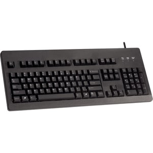 CHERRY G80-3000 Keyboard - Cable Connectivity - PS/2, USB Interface - English - Black - 105 Key(s)