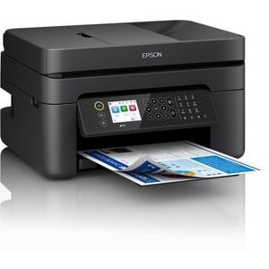 Epson WorkForce WF-2950DWF Wireless Inkjet Multifunction Printer - Colour - Copier/Fax/Printer/Scanner - 33 ppm Mono/18 pp