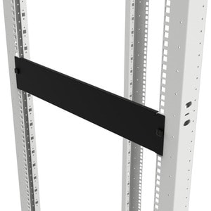 MINKELS Front Panel - Steel - Jet Black - 3U Rack Height