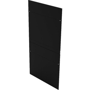 MINKELS Side Panel - Steel - Jet Black - 42U Rack Height - 1977.9 mm Height x 1000 mm Depth