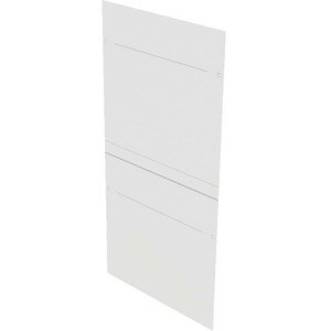 MINKELS Side Panel - Steel - Signal White - 47U Rack Height - 2199.2 mm Height - 1200 mm Depth