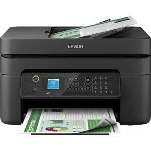 Epson WorkForce WF-2930DWF Wireless Inkjet Multifunction Printer - Colour - Copier/Fax/Printer/Scanner - 33 ppm Mono/18 pp