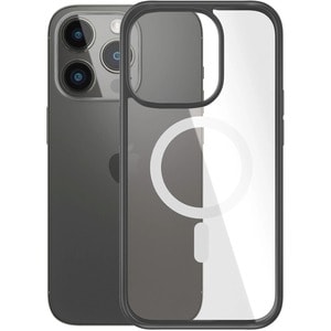 PanzerGlass ClearCase Case for Apple iPhone 14 Pro Smartphone - Black - Bacterial Resistant, Drop Resistant, Scratch Resis