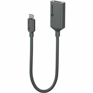 Alogic Elements Series USB-C to HDMI Adapter with 4K Support - Male to Female - 20cm - 7.87" HDMI/USB-C A/V Cable for Audi