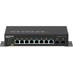 Netgear AV Line M4250 GSM4210PX Ethernet Switch - 8 Ports - Manageable - 10 Gigabit Ethernet - 10GBase-T, 10GBase-X - 3 La