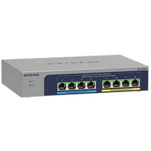 Switch Ethernet Netgear MS108UP 8 Porte - 2.5 Gigabit Ethernet - 2.5GBase-T - 3 Layer supportato - 230 W PoE Budget - Copp