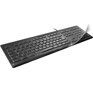 CHERRY WetEx Protective Film - Supports Keyboard - Diesel Resistant, Halogen-free, Latex-free, Acid Resistant, Oil Resista