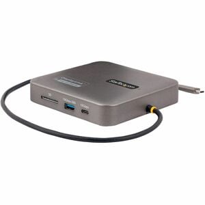 StarTech.com USB-C Multiport Adapter, Dual 4K 60Hz HDMI, 2-Port USB-A/USB-C 10Gbps Hub, 100W PD, GbE, SD, Travel Docking S