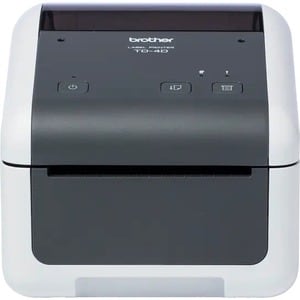 Brother TD-4210D Desktop Direct Thermal Printer - Monochrome - Label Print - USB - USB Host - Serial - 104.10 mm (4.10") P
