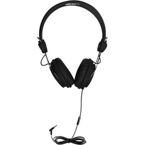 Hamilton Buhl Favoritz TRRS Headset With In-Line Microphone - BLACK - Stereo - Mini-phone (3.5mm) - Wired - 32 Ohm - 50 Hz