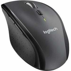 Logitech Marathon M705 Mouse - Full-size Mouse - Optical - Wireless - Radio Frequency - 2.40 GHz - Black - USB - 1000 dpi 