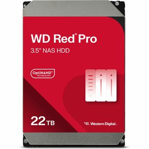 22TB RED PRO 512MB CMR 3.5IN SATA 6GB/S INTELLIPOWERRPM