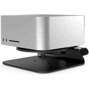 Compulocks Mac Studio Security Stand Black - Improves ventilation for your Mac Studio, Fits perfectly in workspaces, Easil