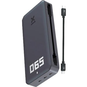 Xtorm TitanPack Power Bank - Black - For Notebook, Ultrabook, Smartphone, Tablet PC - Lithium Ion (Li-Ion) - 24000 mAh - 3