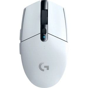 Logitech G LIGHTSPEED G304 实际大小 游戏鼠标 - 无线电频率 - USB - 光学 - 6 按钮 - 6 可编程按钮 - 白 - 无线 - 2.40 GHz - 12000 dpi