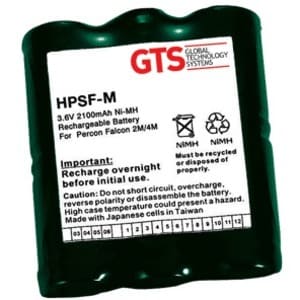 GTS HPSF-M Battery - Nickel Metal Hydride (NiMH) - For Barcode Scanner - Battery Rechargeable - 3.6 V DC - 1600 mAh