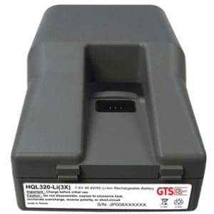 GTS HQL320-LI(3X) Battery - Lithium Ion (Li-Ion) - For Printer - Battery Rechargeable - 7.4 V DC - 6600 mAh