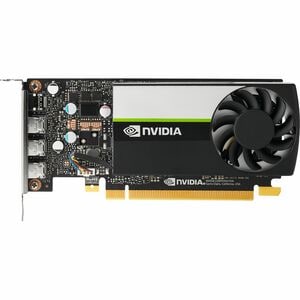 HP NVIDIA T400 Grafikkarte - 4 GB - Low Profile - 64 Bit Busbreite - PCI Express x16 - 3 x Mini DisplayPort - Mini Display