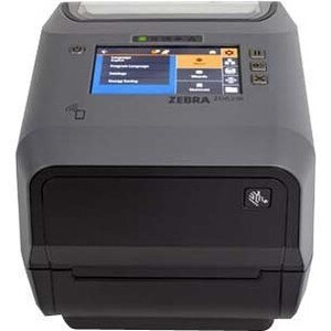 Zebra ZD611R Desktop Thermal Transfer Printer - Monochrome - Label Print - Fast Ethernet - USB - USB Host - Bluetooth - RF