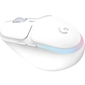 Logitech G Aurora Collection G705 Gaming Mouse - Bluetooth - USB - 6 Button(s) - 6 Programmable Button(s) - White - Cable/