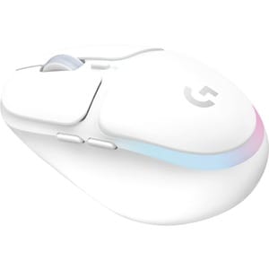 Logitech G Aurora Collection G705 Gaming Mouse - Bluetooth - USB - 6 Button(s) - 6 Programmable Button(s) - Off White - Wi