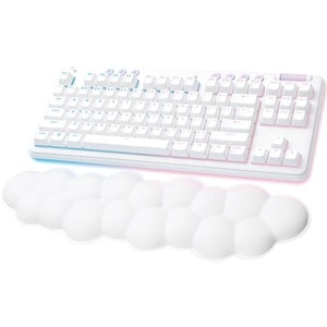 Logitech G G715 Gaming Keyboard - Wireless Connectivity - RGB LED - Danish, Norwegian, Finnish, Swedish, Pan-Nordic - QWER