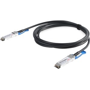 Digitus 3 m Zweiadrig Netzwerkkabel für Schalter, Netzwerkgerät - 1 / Pack - Zweiter Anschluss: 1 x SFF-8665 QSFP28 Networ