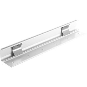 HAGOR Kabelbündler - Weiß - Kabelabdeckung - 500 mm Länge - Aluminium