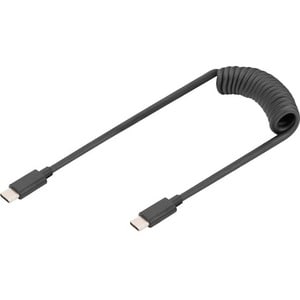 Digitus 1 m USB-C Datentransferkabel - 1 - Cable for PC, Notebook, Smartphone, Tablet - 480 Mbit/s - Nickel Beschichteter 