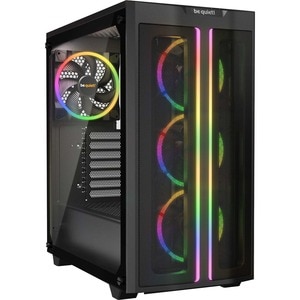 be quiet! Pure Base 500 FX Computergehäuse - ATX, Micro ATX, Mini ITX Motherboard Supported - Midi-Tower - Acrylnitril-But
