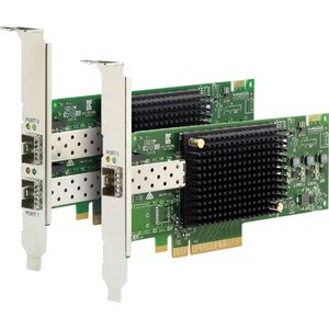 Cisco Adaptador de barramento de canal de host de canal de fibra - Cartão Plug-in - PCI Express 3.0 x8 - 2 x Total Fibre C