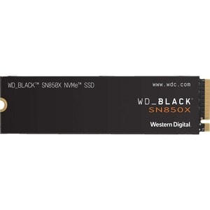 WD Black SN850X 1 TB Solid State Drive - M.2 2280 Internal - PCI Express NVMe (PCI Express NVMe x4) - Gaming Console, Desk