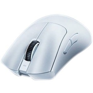 Razer DeathAdder V3 Pro - White Ultra-lightweight Wireless Ergonomic Esports Mouse - Optical - Cable/Wireless - White - US