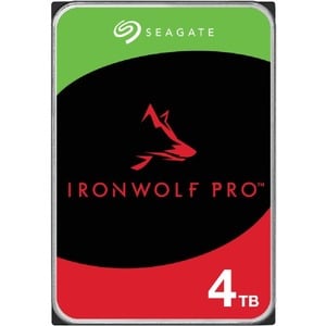 Seagate IronWolf Pro ST4000NT001 4 TB Hard Drive - 3.5" Internal - SATA (SATA/600) - Conventional Magnetic Recording (CMR)