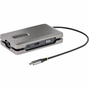 StarTech.com Docking Station - for Notebook, Smartphone, Tablet - 100 W - USB 3.2 (Gen 2) Type C - 2 Displays Supported - 