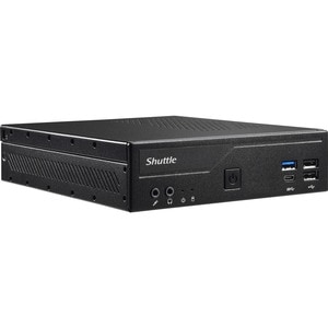 Shuttle XPC slim DH610S Barebone-System - Slim PC - Sockel LGA-1700 - 1 x Prozessor-Support - Intel H610 Chip - 64 GB DDR4