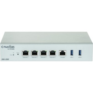 D-Link Nuclias DBG-2000 Router - 4 Ports - Management Port - Gigabit Ethernet - IEEE 802.3u, IEEE 802.3ab, IEEE 802.3x, IE