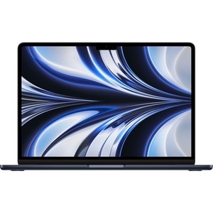 Apple MacBook Air MLY33E/A 13.6" Notebook - 2560 x 1664 - Apple M2 Octa-core (8 Core) - 8 GB Total RAM - 256 GB SSD - Midn