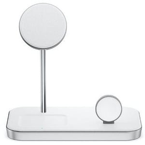 Alogic MagSpeed 3-in-1 Wireless Charging Station - 9 V DC, 12 V DC Input - Input connectors: USB - Easy to Use, Night Mode